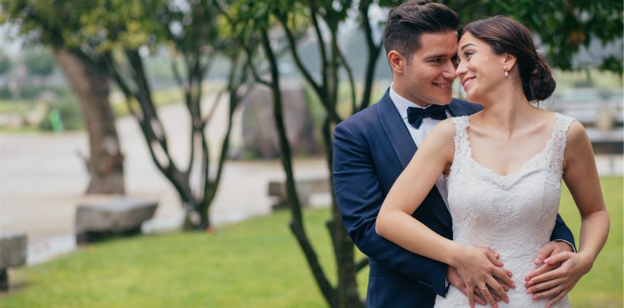 Wedding in the Rain